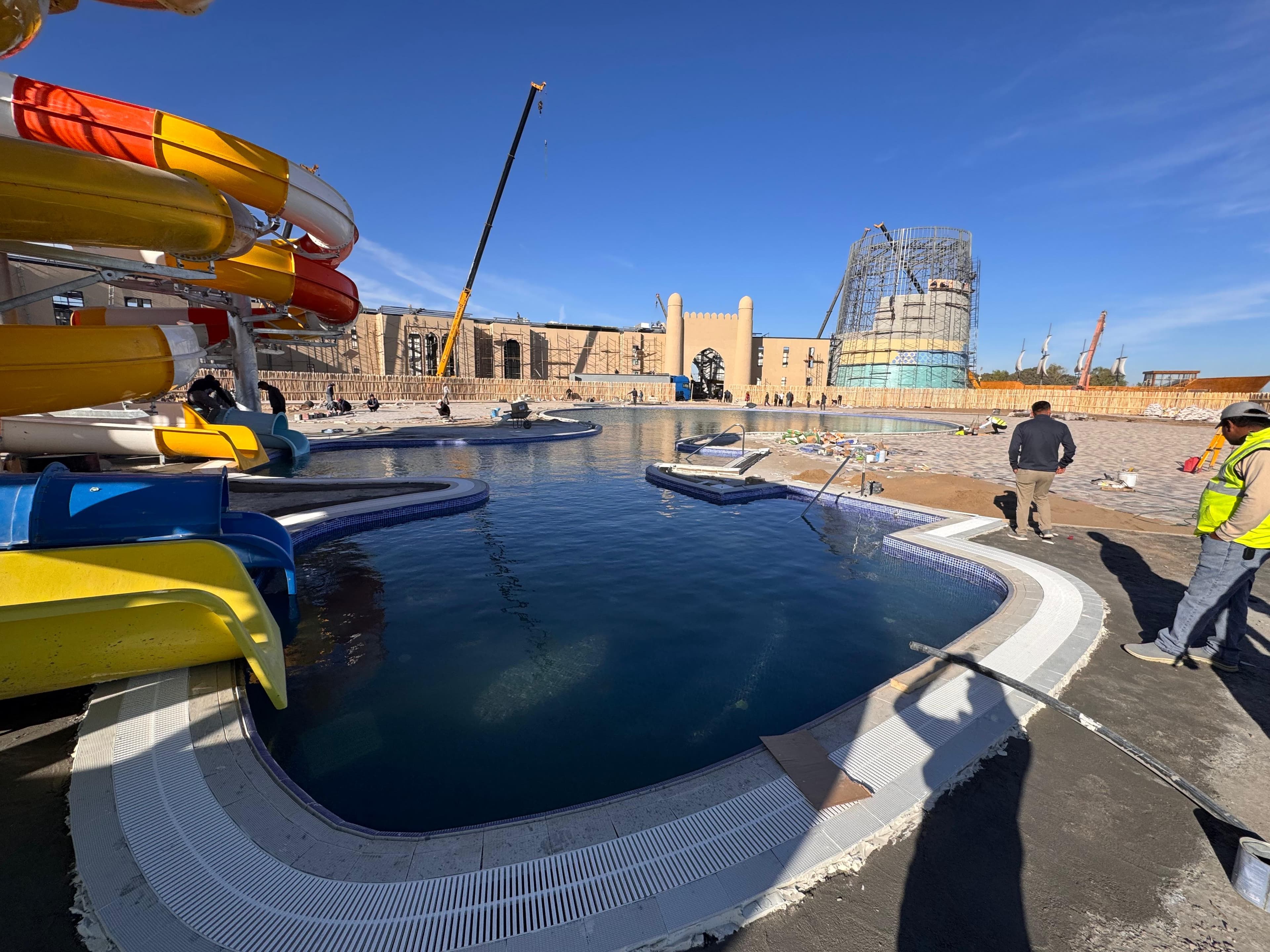 Khiva Aquapark Su Kaydırak Sirkülasyon Sistemi proje görseli 1